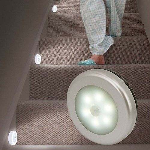 Cordless Battery Motion Sensor LED Light Rechargeable Motion Sensor Closet Light