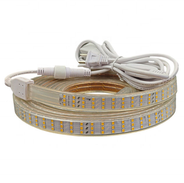 Outdoor Led Flexible Strip Light 110v Smd2835 264leds/M Led Strip Three Row Led Strip Lights