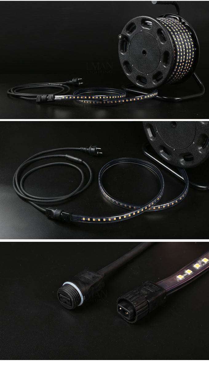 Wholesale Outdoor Customizable Length 5m 10m 20m SMD 2835 180leds/M IP67 Waterproof LED Light Strip 7