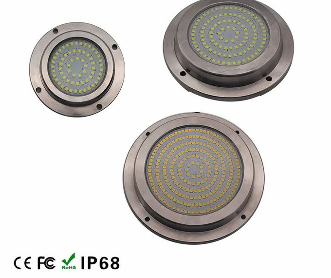 24V 316SS Submersible Pool Lights 18W Underwater Inground Pool Lights 0