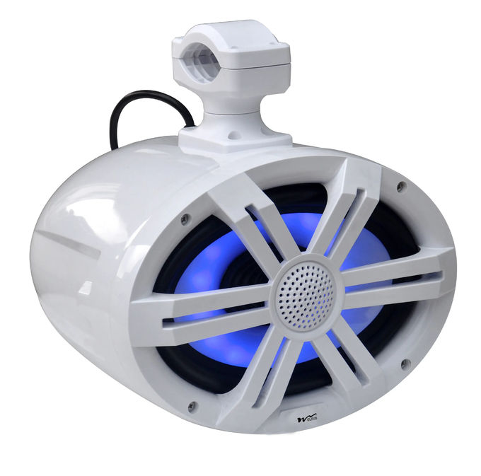 300W Boat Tower Speakers LED Marine Lights 4 Ohms IP65 Waterproof 4