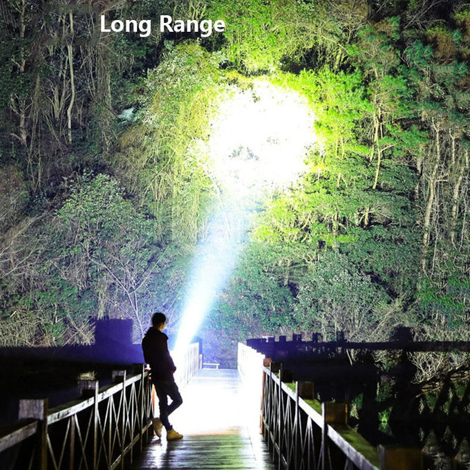 1000 Lumens 4led Rechargeable Cob Flashlight Multifunctional Led Flashlight 7