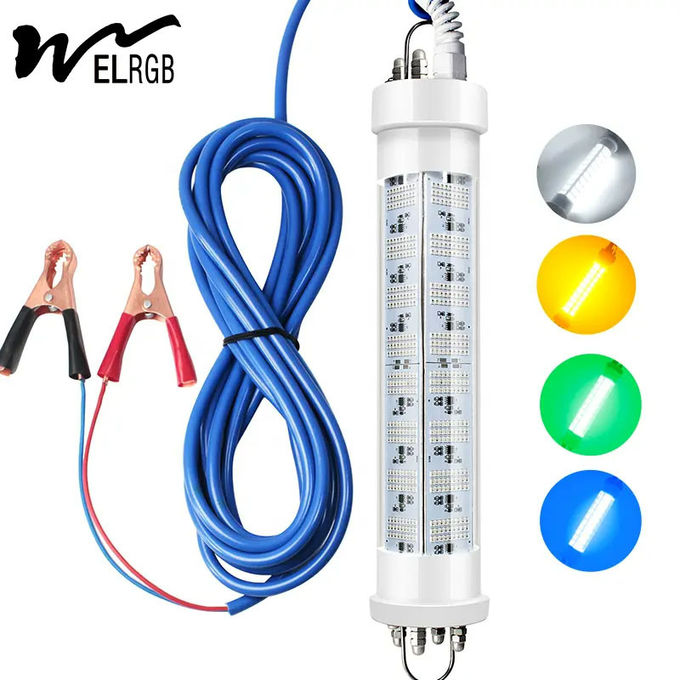400W 600W Green Underwater Fishing Lamp Outdoor Working Light 12V 24V 0