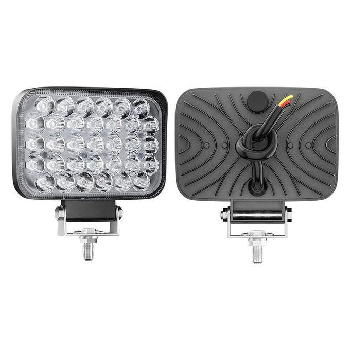5" 33LED 100W Square Off Road Work Light White For JEEP 4x4ATV UTV 4