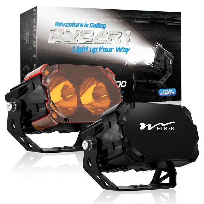3600LM 4.5Inch Trailer Vehicle LED Work Lights 42W Car Driving Light 0