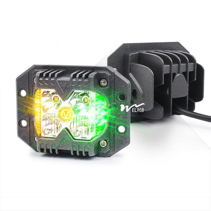3500LM Cube Side Shooter Led Pods Vehicle LED Work Lights 12V 6500K 5