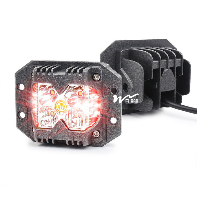 3500LM Cube Side Shooter Led Pods Vehicle LED Work Lights 12V 6500K 6