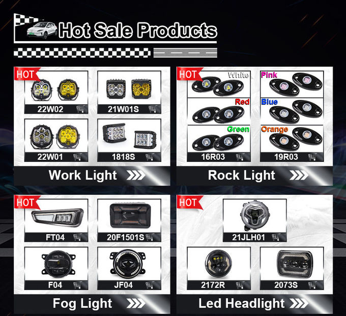 3500LM Cube Side Shooter Led Pods Vehicle LED Work Lights 12V 6500K 9