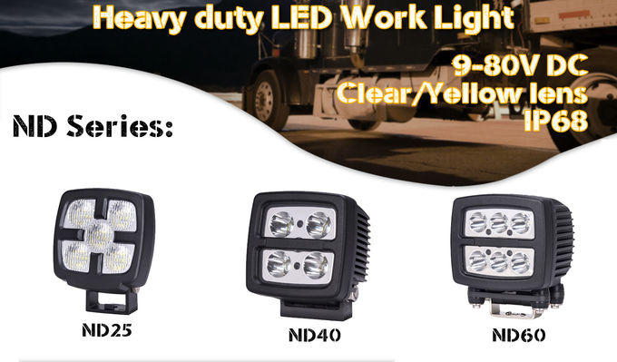 ND50 50W LEd Truck Work Light 9V-80V DC HEAVY DUTY Car Accessories 0