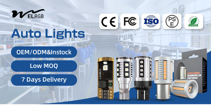 High Brightness Bulb Led Canbus P21w Ba15s 1156 1157 7440 7443 T15 W5W T10 T20 Car Turn Signals Lights 0