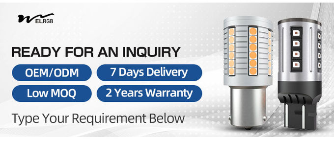 High Brightness Bulb Led Canbus P21w Ba15s 1156 1157 7440 7443 T15 W5W T10 T20 Car Turn Signals Lights 2