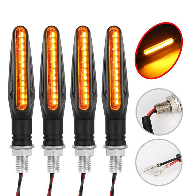 DC12V Flowing Led Turn Signal Motorcycle Indicators And Brake Light 2