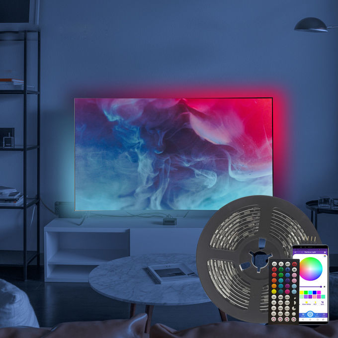 Bedroom Immersion Self Adhesive LED Strip Sticky Back RGB Colors 0