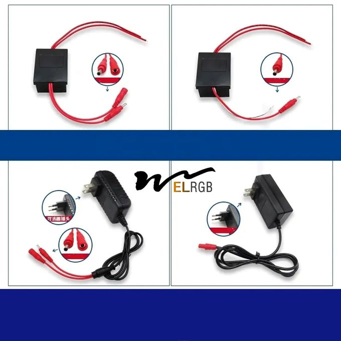 500ma-5a Wall Charger Power Adapter LED Strip Light Parts 6VDC 220VAC 0