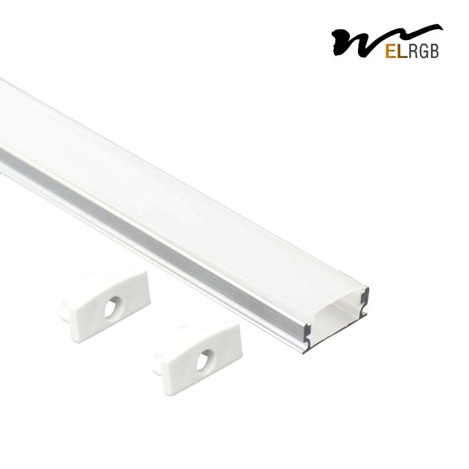 17x4mm Led Aluminum Channel Profile Curved Bendable Led Strip Light Profile 13