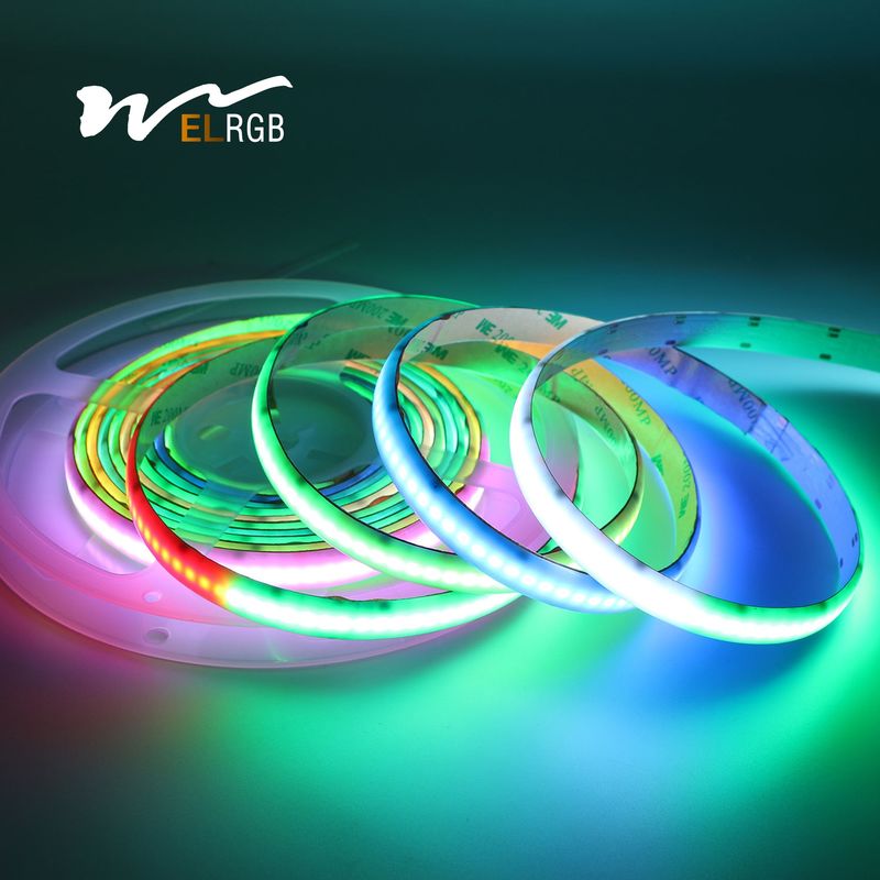 Ws2812b COB LED Strip Dream Color RGB RGBW Strip Light 24V 720leds/M