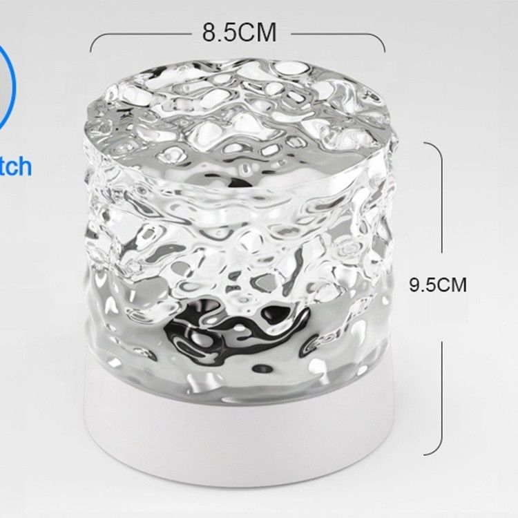 5W Light and Shade Water Ripple Ambient Atmosphere Light Rotating Decorative Nightlight