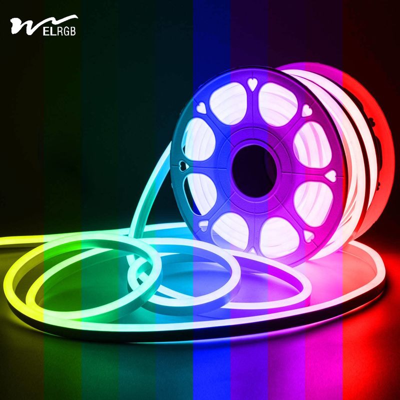 85lm/w Lamp Luminous Efficiency Remote Controlled LED Strip Light for Outdoor Spaces