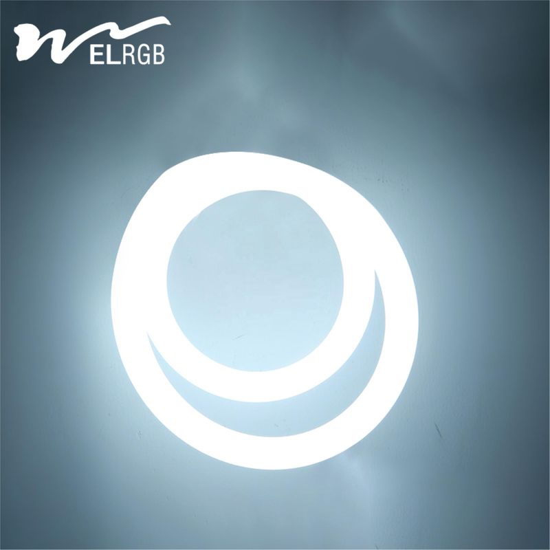 20m LED Light Strip 360° Full Body Silicone Tube Sleeve 16mm22mm for Home Decoration
