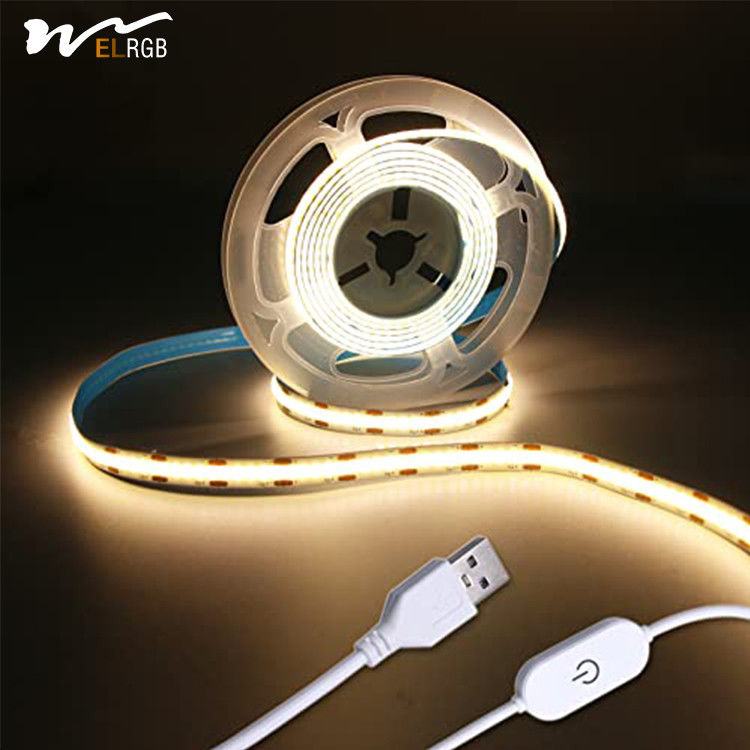 Adjustable 2024 IP20 Waterproof USB LED Light Strip for Outdoor and Interior Decoration