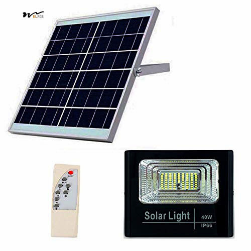 Solar Street Light 2-Piece LED Landscape Lamp Column with Long Lifespan of 50000 Hours
