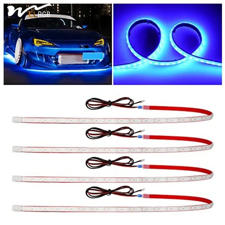IP68 Waterproof 12V Silicone LED Light Strip Perfect for Residential and Car Interior