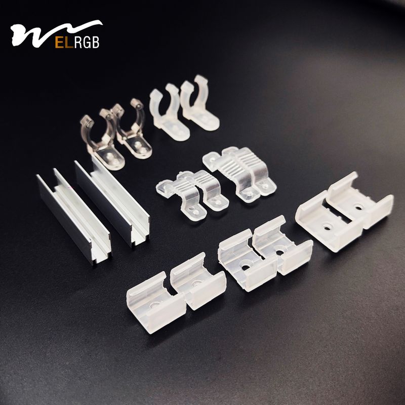 3014 5730 2835 5050 LED Light Strip Buckle Fixer Translucent Product Weight kg 0.01