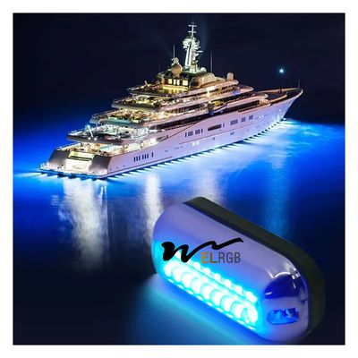 quality IP68 Ocean Led Underwater Lights LED Marine Lights Boat Transom Lights factory