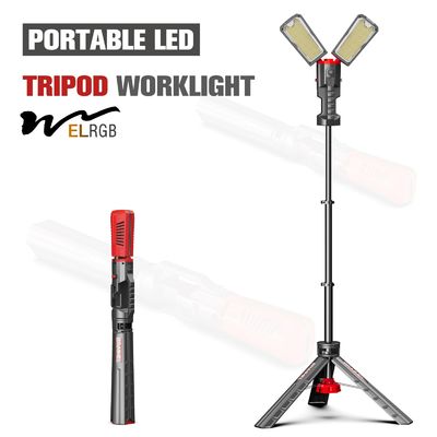 Good price 3000K 4000K Outdoor Working Light 10000LM Rechargeable Tripod Work Light online