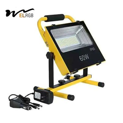Good price 4800lm Rechargeable Led Floodlight 60W Portable Emergency Work Light online