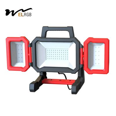 Good price 3000LM Folding Outdoor Working Light IP54 Portable Flood Light Rechargeable online
