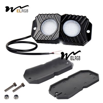 OEM 12V DC 18W Offroad Rock Lights Brightest Rock Lights For Utv