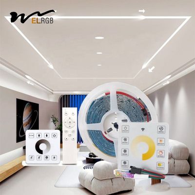 Residential IP20 Self Adhesive LED Strip 10M 12V Warm White Led Strip