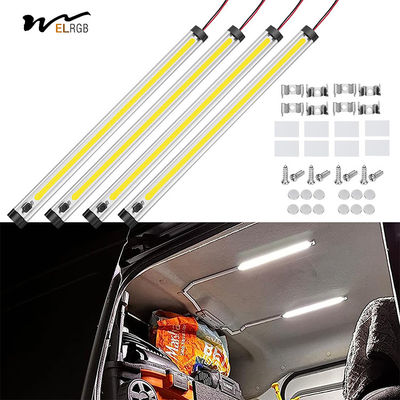 Good price 12V Car Interior LED Light Strip with 104 COB LEDs and High Brightness of 1600LM online