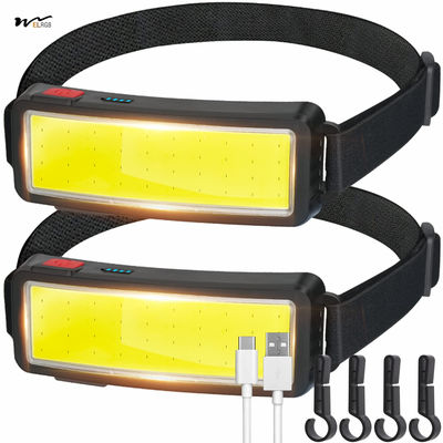 Good price USB Rechargeable COB Headlamp with 50000 Hours Working Time Lightweight and Bright online
