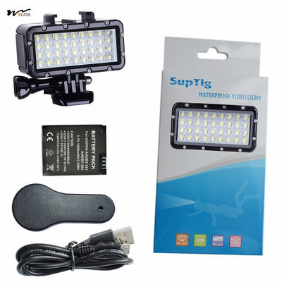 Good price Waterproof LED Video Light High Power Dimmable Fill Night Light for Diving Underwater online