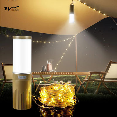 Good price 150-Light Plastic Camping Lantern with 49.2FT String 2 in 1 Warm White LED Tent Light online