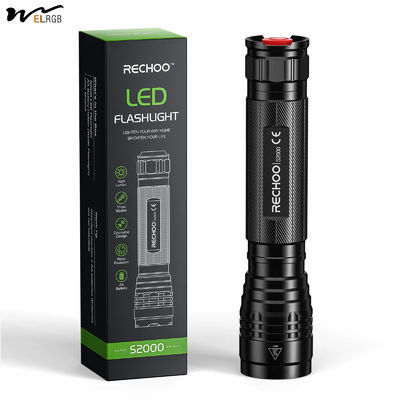 Good price Emergency Lighting Solutions Powered LED Flashlight with 3 Modes and Zoomable Design online