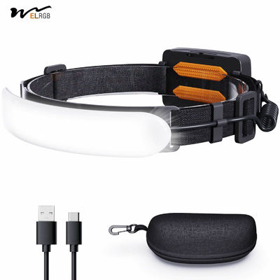 Good price 5000mAh 1500 Lumen Super Bright WideBeam LED Head Lamp USB-C Flashlight Headband online