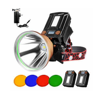 Good price Green Red Headlamp for Fishing Super Bright Rechargeable Waterproof Outdoor Spotlight online