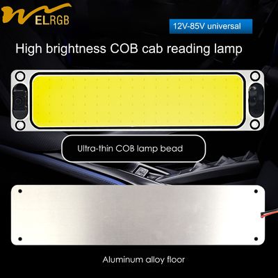 12V-85V COB Truck Head Lights Super Car Head Lamp Bright Ultra Thin
