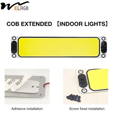 12V-85V COB Truck Head Lights Super Car Head Lamp Bright Ultra Thin