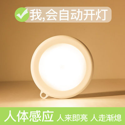 Battery Intelligent Induction Night Light Magnetic Rechargeable Under Cabinet Lighting