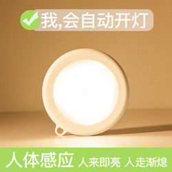 Battery Intelligent Induction Night Light Magnetic Rechargeable Under Cabinet Lighting
