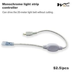 1.64ft/0.5m 2700k Led Strip Dimmable Led Rope Lighting 120V Indoor Outdoor