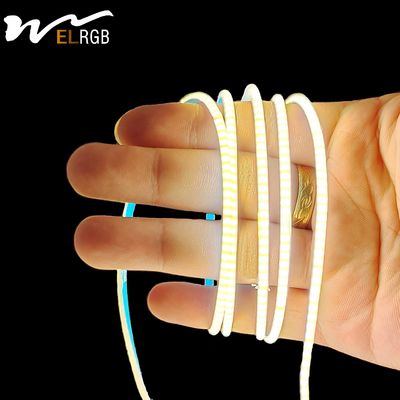 2023 Factory Custom 2.8mm Wide  IP65 Waterproof DC12V 24V Digital Smart  RGB COB LED Strips Light For Car Home Hotel Dec