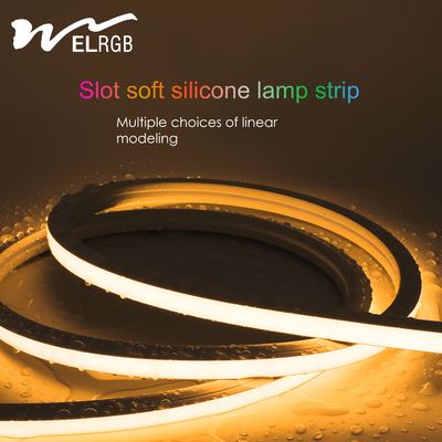Embedded Silicone Sleeve Neon Led Strip 12V 24V Led Strip Dimmable