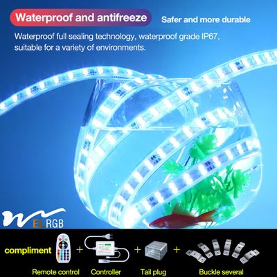 SMD2835 110V Waterproof Led Strip Lights 180leds/M Flexible Led Tape