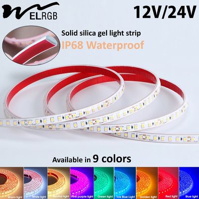 IP68 Dimmable LED Strip Lights 12V 24V Under Cabinet Led Strip Lighting Dimmable