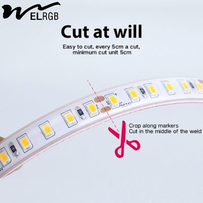 IP68 Dimmable LED Strip Lights 12V 24V Under Cabinet Led Strip Lighting Dimmable